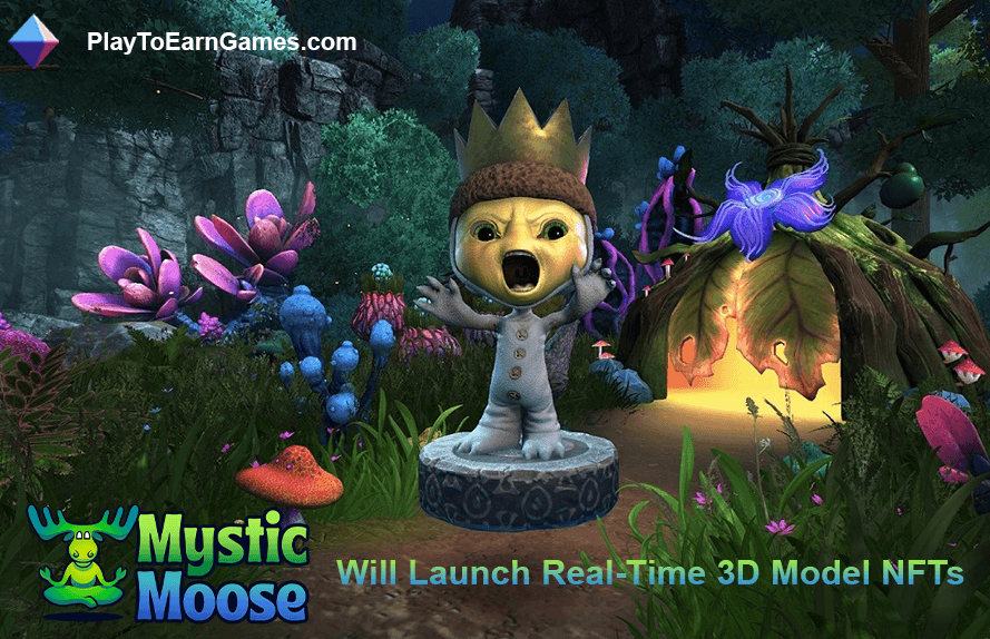 Mystic Moose Will Launch Real-Time 3D Model NFTs