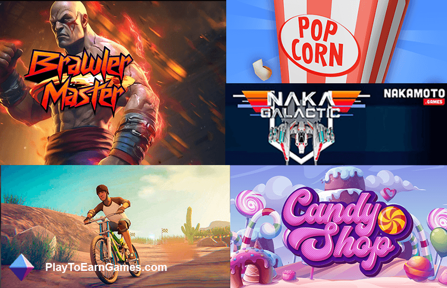 Nakamoto Games&#39;in En Yeni Web3 Mücevherleri: &#39;Brawler Master&#39;, &#39;Popcorn Pepper&#39;, &#39;Naka Galactic&#39;, &#39;Candy Shop&#39; ve &#39;Cycle Stunts&#39;da Aksiyon, Macera ve Kazançlar Bekliyor