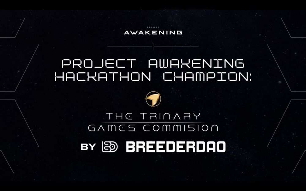 BreederDAO Triumphs in CCP Games' Project Awakening Hackathon Event