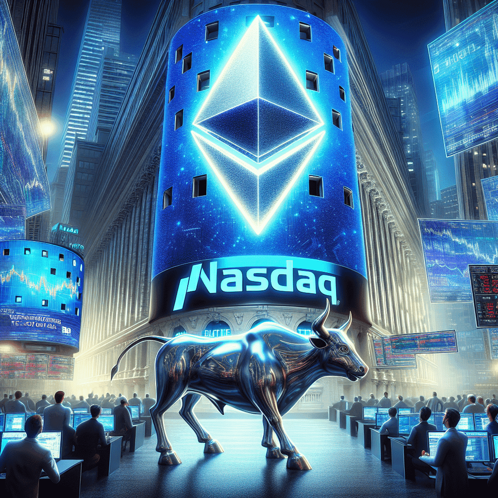 Nasdaq's Bold Move: Aims to Launch Trading for Ethereum ETF Options