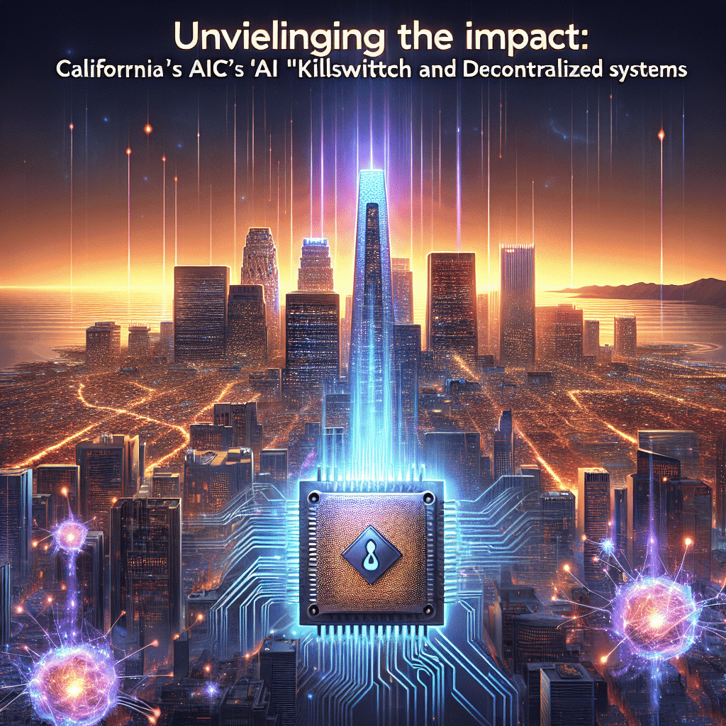 Unveiling the Impact: California's AI 'Killswitch' Bill and Decentralized Systems