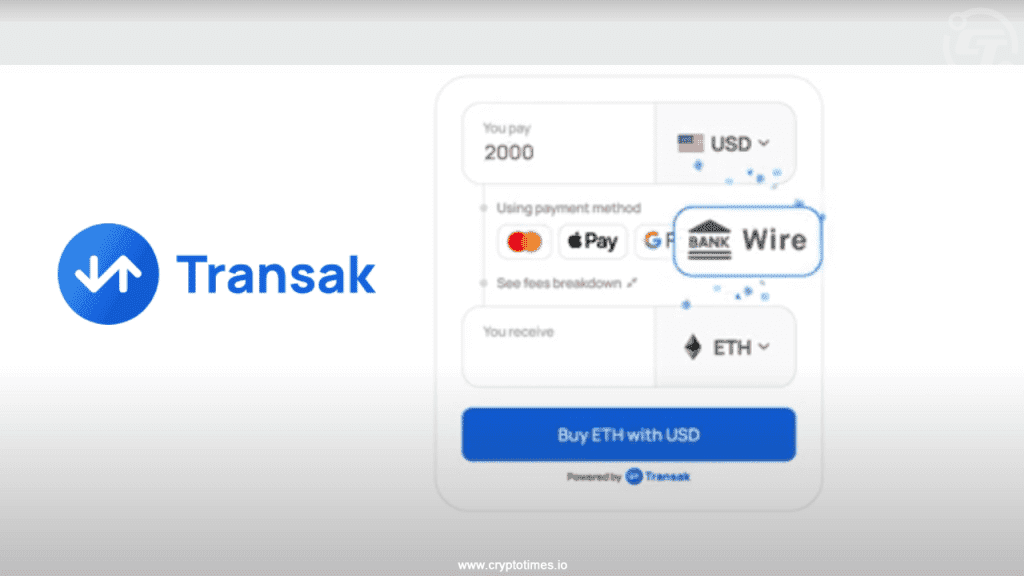 Discover How Transak Revolutionizes Crypto Purchases in the US with Wire Transfers