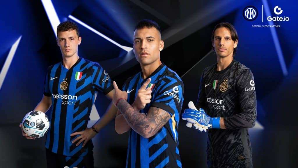 Inter Milan's New Edge: Gate.io Secures Exclusive Sleeve Sponsorship for 2024/25