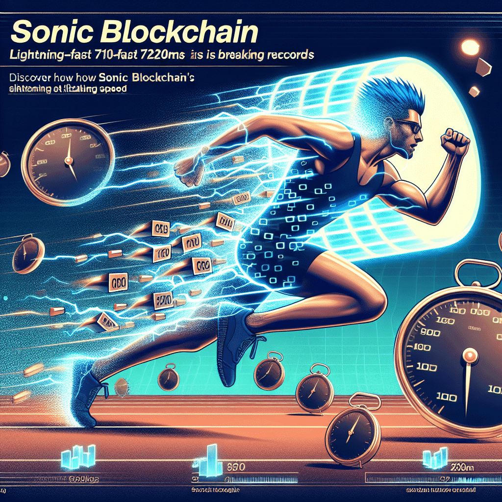 Discover How Sonic Blockchain's Lightning-Fast 720ms Finality is Breaking Records