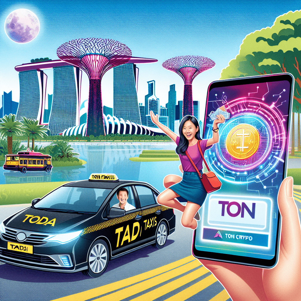 Singapore's Tada Taxis Now Accept TON Crypto - A Revolutionary Payment Option!