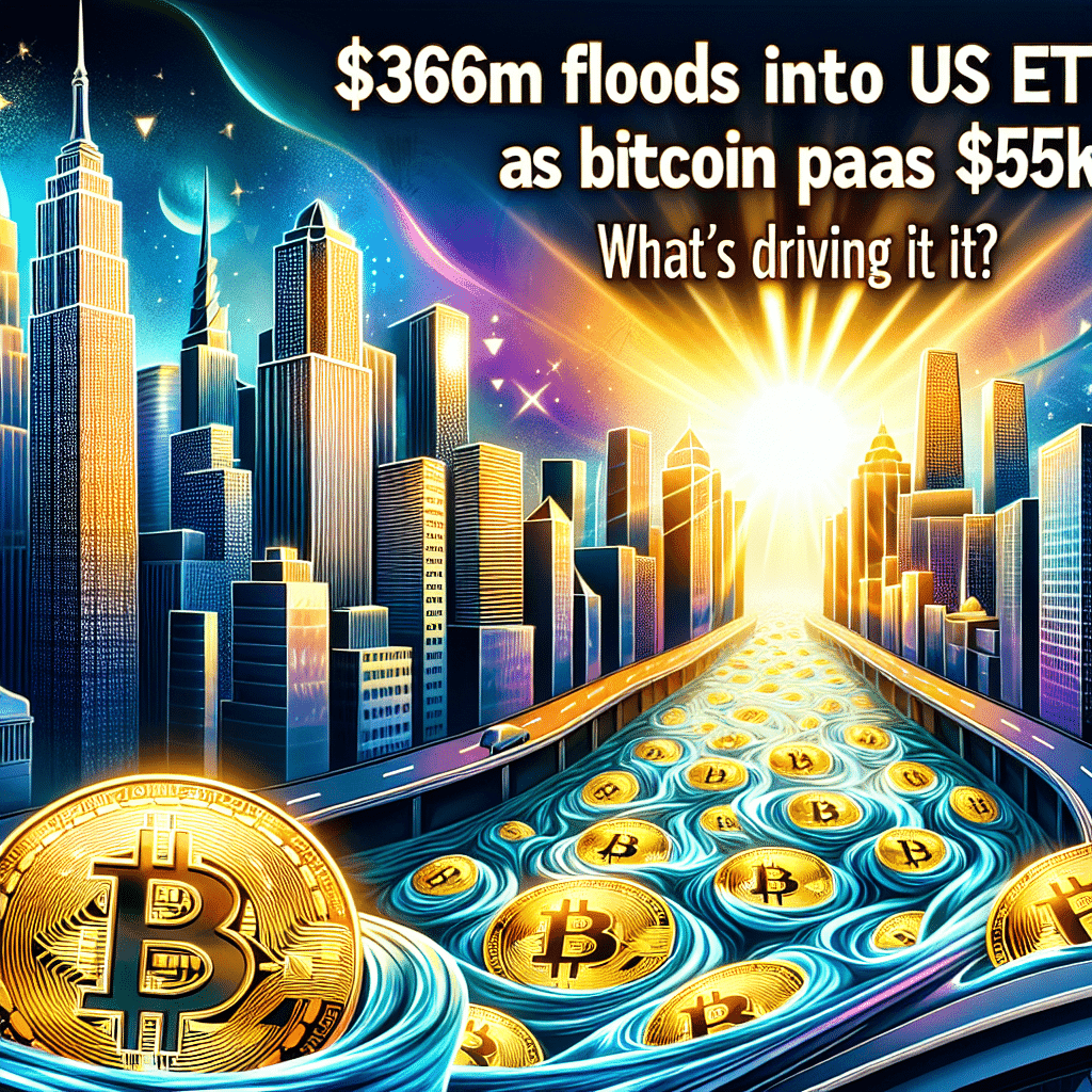 $366M Floods into US ETFs as Bitcoin Soars Past $65K - What's Driving It?