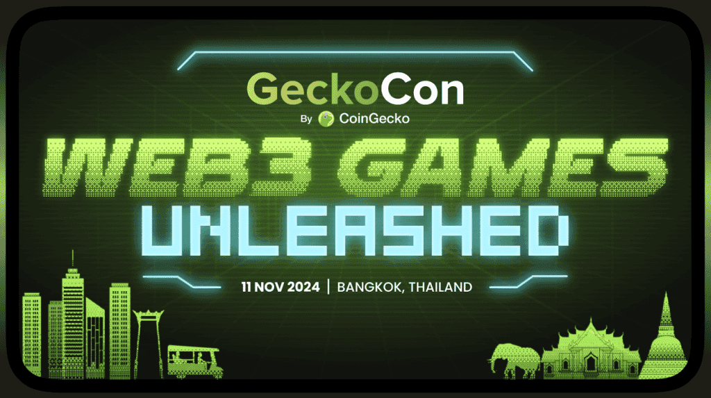 Discover the Future of Gaming at GeckoCon - Bangkok's Premier Web3 Event