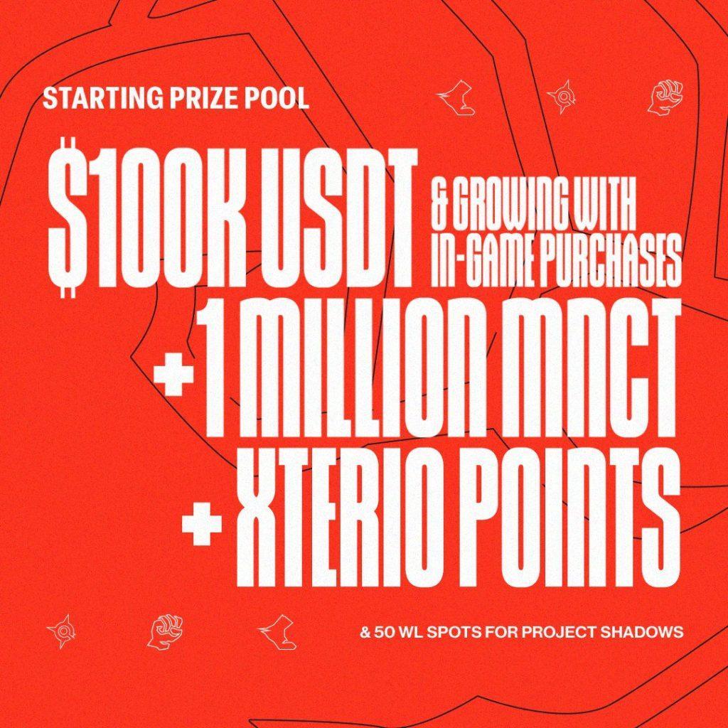 Overworld Arena: Battle for $100K USDT and MNCT Rewards in Web3 PFP Game