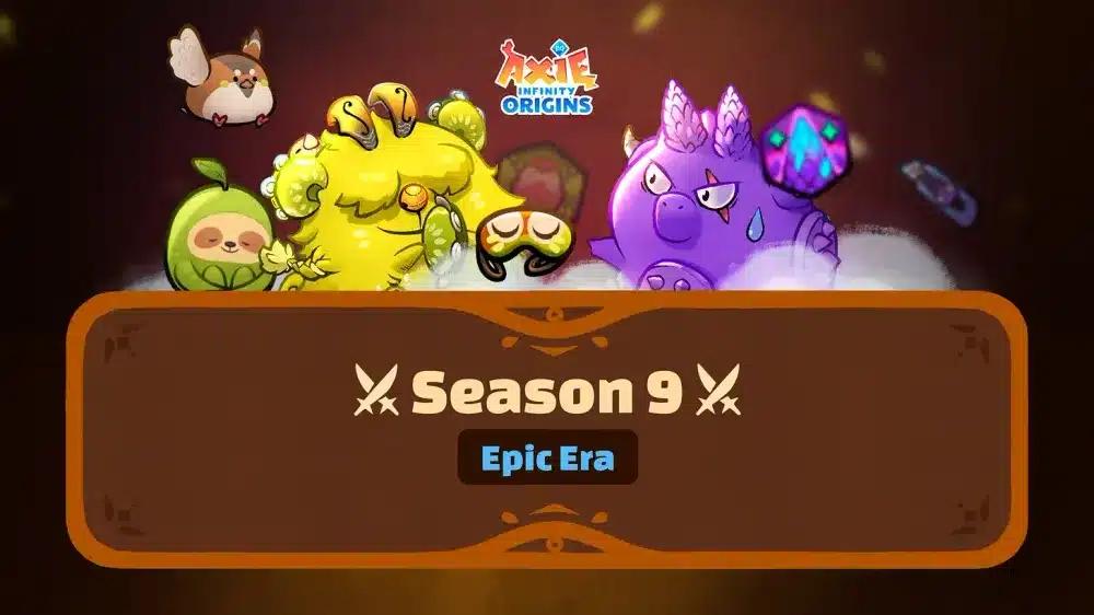 Launch of Epic Era: Discover Season 9 of Axie Origins with Fresh Modes & Rewards
