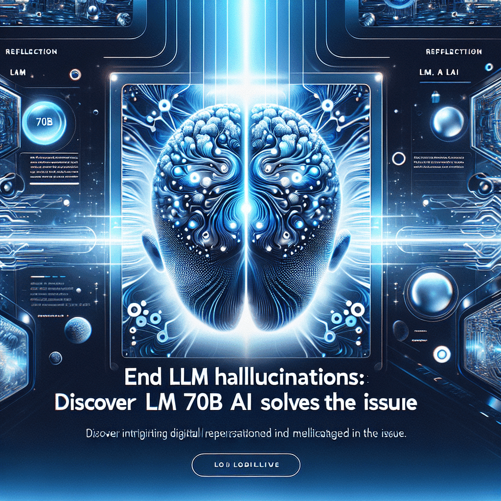 End LLM Hallucinations: Discover How Reflection 70B AI Solves the Issue