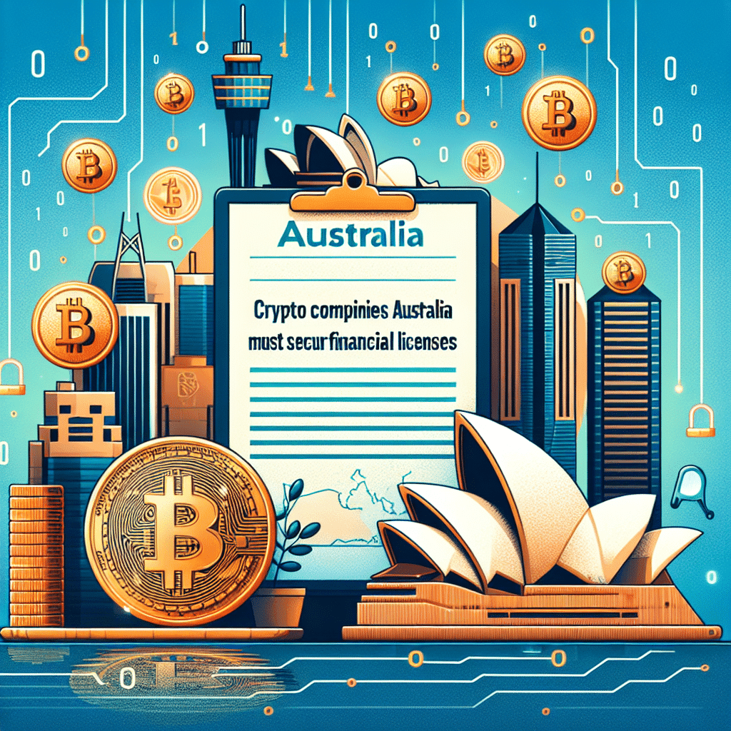 New Rule: Crypto Companies in Australia Must Secure Financial Licenses