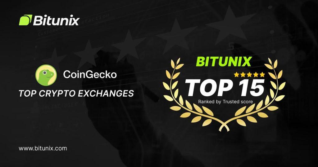 Watch Out Crypto World: Bitunix Cracks Top 15 on CoinGecko in Record Time!