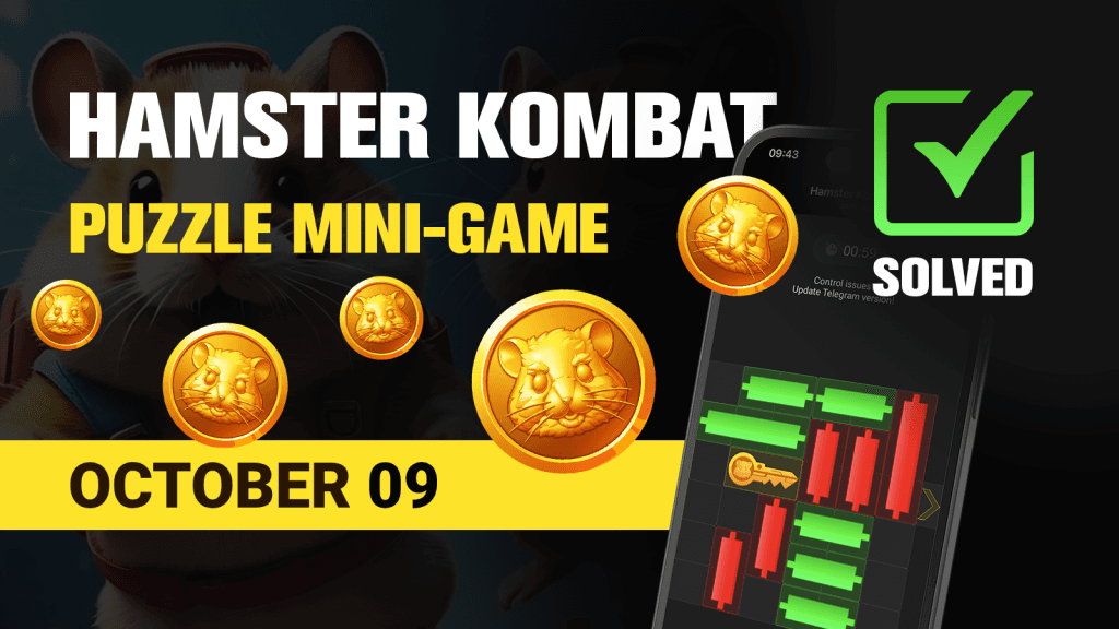 Hamster Kombat Puzzle Solution - 10/09/24