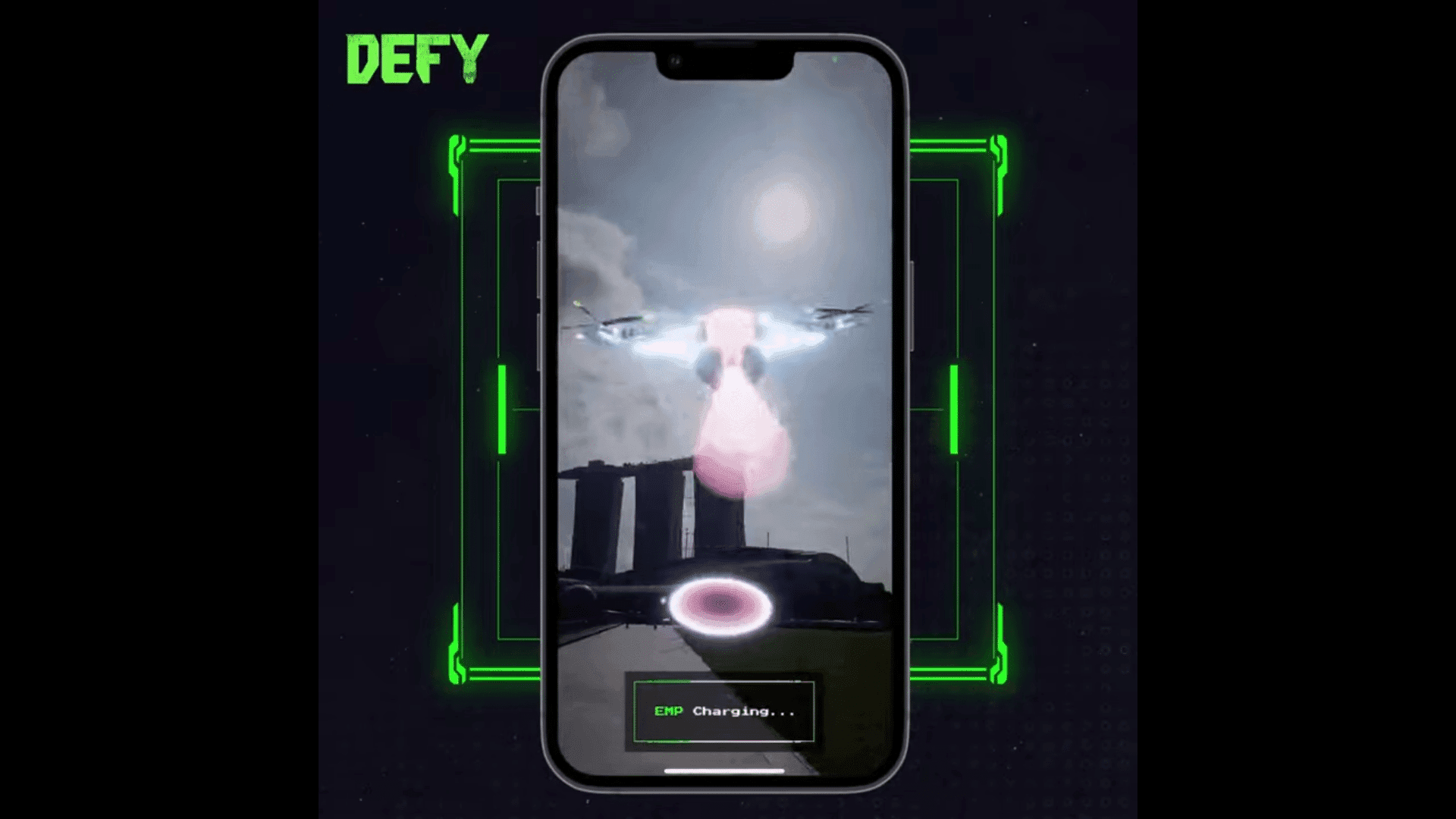 DEFY, sürükleyici bir metaverse deneyimi sağlamak için sanal ve fiziksel dünyaların unsurlarını birleştiren, kazanmaya yönelik bir mobil oyundur.