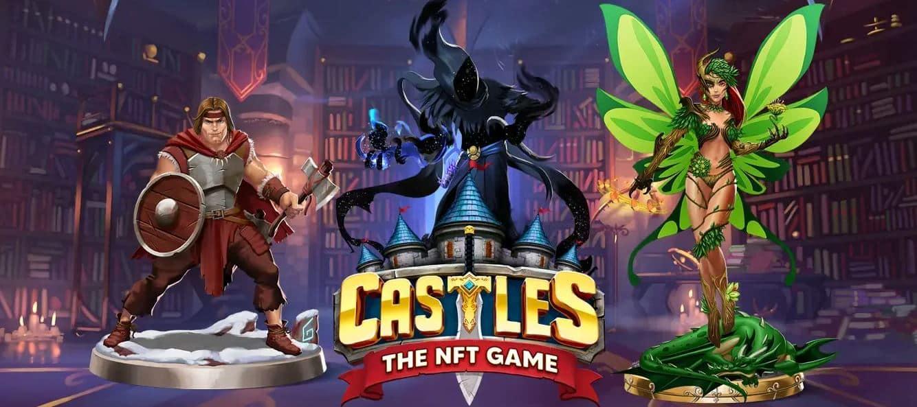 Castles NFT, oyuncuların araziler inşa edebileceği ve sınırlı üretim etkinliklerimize katılabileceği, Wax blockchain üzerinde oynanabilen, Oynaması Ücretsiz bir oyundur.
