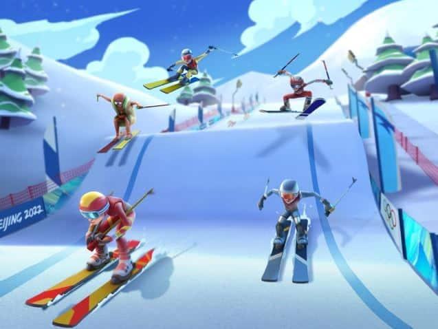 Oyuncuların NFT pinleri için kaotik mini oyunlarda yarıştığı bir P2E mobil oyunu olan Olimpiyat Oyunları Jam: Beijing 2022&#39;de Kış Oyunlarının heyecanını yaşayın.