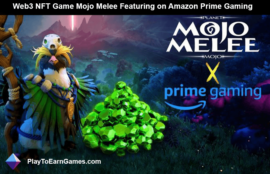 Bir Web3 NFT oyunu olan Mojo Melee artık Amazon Prime Gaming&#39;de
