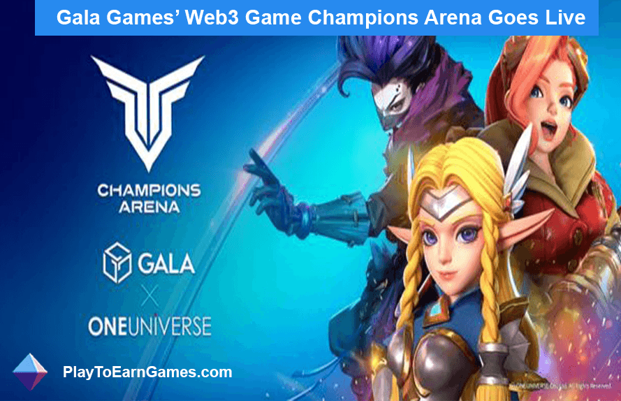 Gala Games&#39;in Web3 Oyun Şampiyonları Arenası Yayına Başlıyor