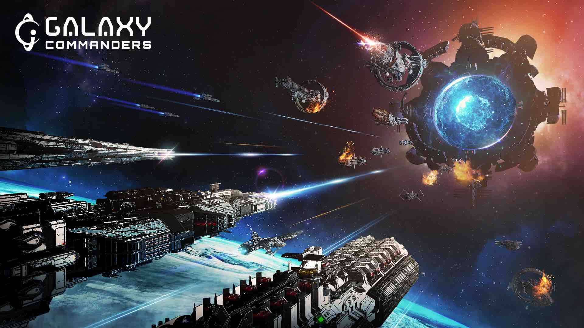 Galaxy Commanders - 3D Bilim Kurgu Gerçek Zamanlı Strateji Oyunu