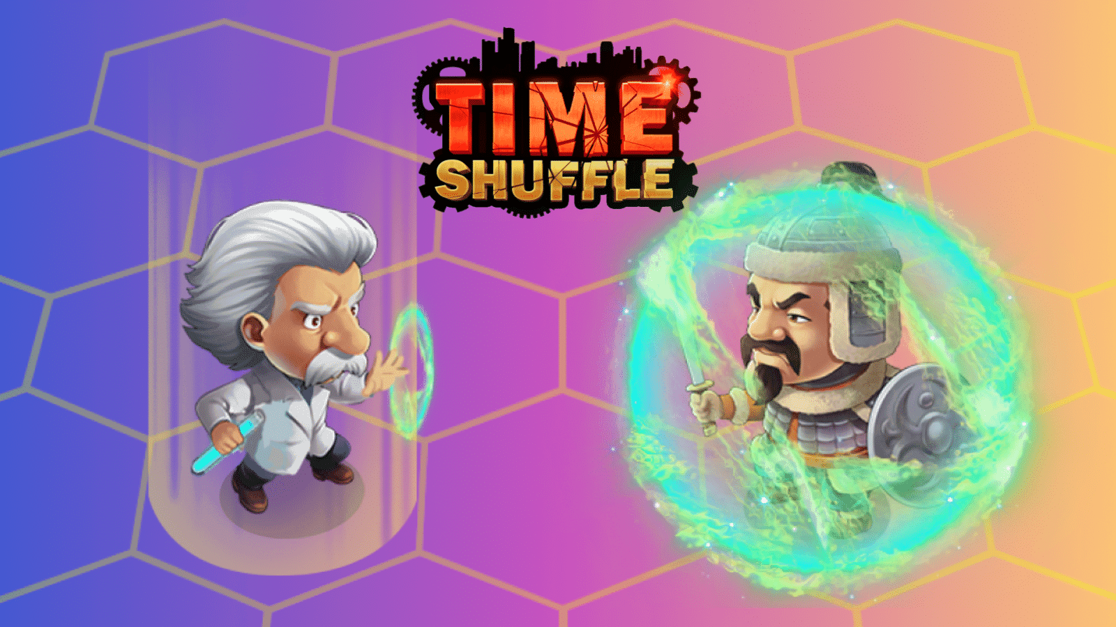 Time Shuffle Game, oyuncuları kahramanların savaştığı çok boyutlu bir zaman yolculuğu evrenine sürükleyen Avalanche&#39;ta sıra tabanlı bir RPG&#39;dir.